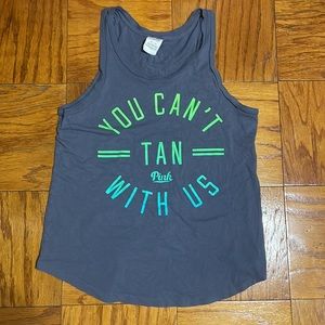 💖Super cute 💖 adorable 💖 Victoria's Secret PINK 💖 PINK 💖 tank top 💖EUC💖